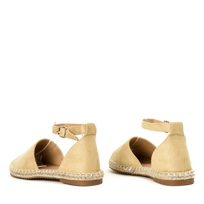 OUTLET Espadrile galbene cu croiala Royal - Pantofi