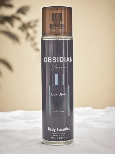 Apă de corp pentru bărbați inspirată de Obsidian 200 ml