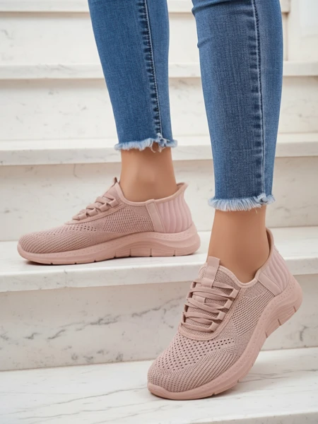 Royalfashion Pantofi sport pentru femei din material textil tip slip-on Arrate