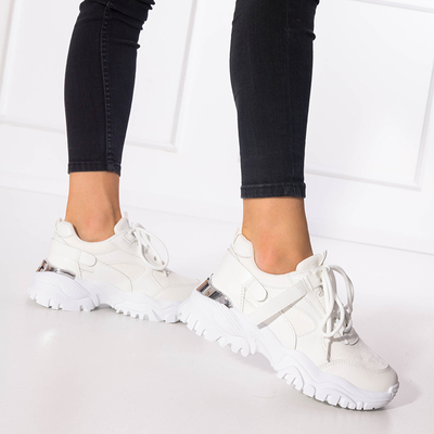 OUTLET Pantofi sport dama adidasi in nuanta de ecru Itega - Incaltaminte