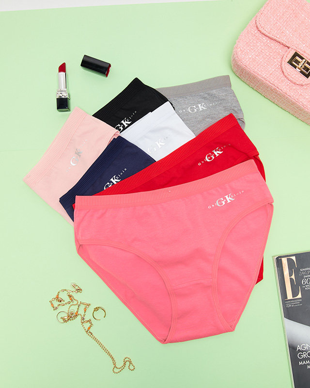 Set slip dama bumbac 7 / pachet - Lenjerie intima