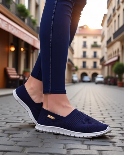 Royalfashion Mocasi de sport pentru femei Sortpes