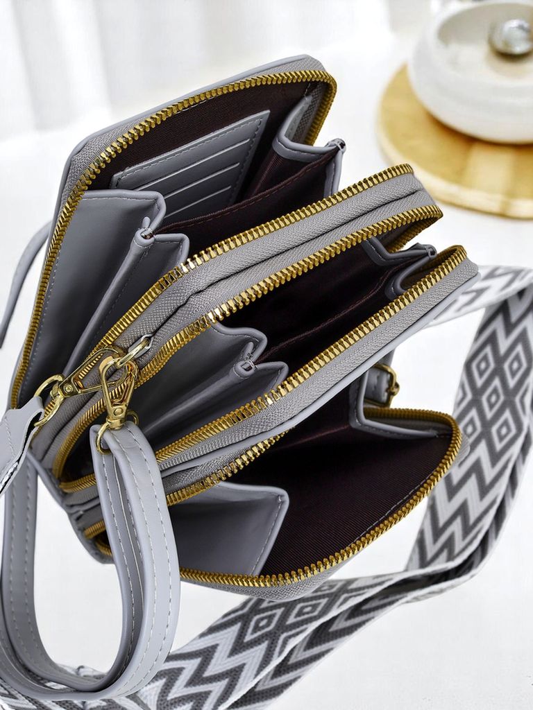 Royalfashion Geantă-portofel multifuncțională cu curea Suite Mood