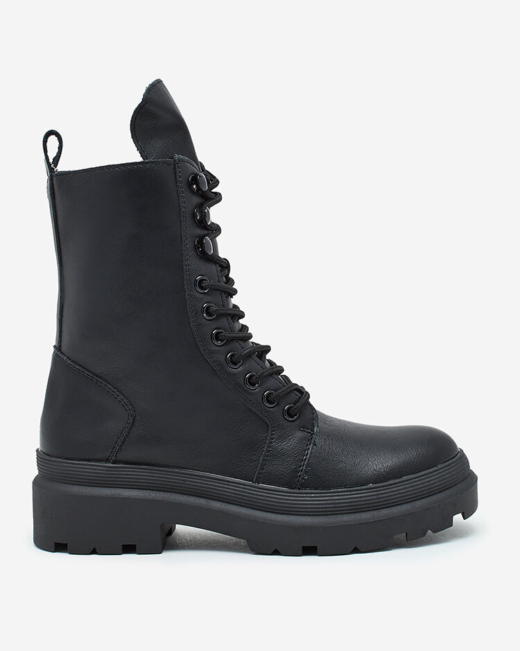 Royalfashion Cizme bagger pentru femei din piele ecologică Vederme