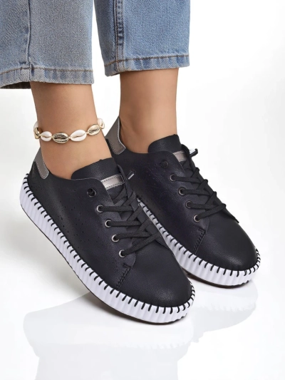 Royalfashion Women's Openwork Sneakers Luna Lace