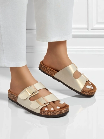 Sandal dam an lò Ariadne Eco ak yon sèl plat pou ete