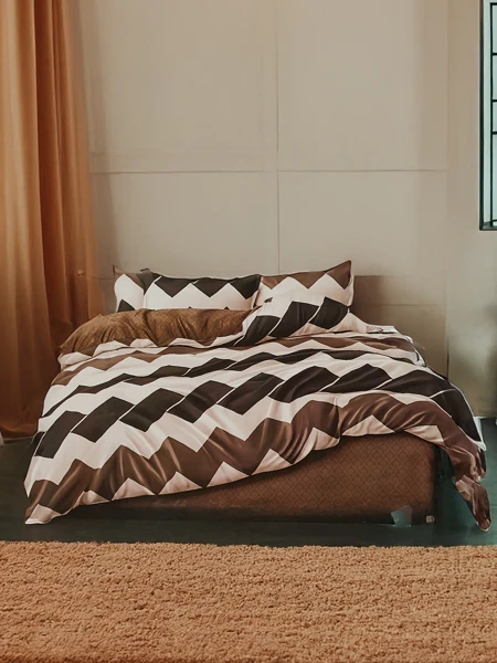 Royalfashion Lenjerie de pat cu model 180x200 set 3 PIESE