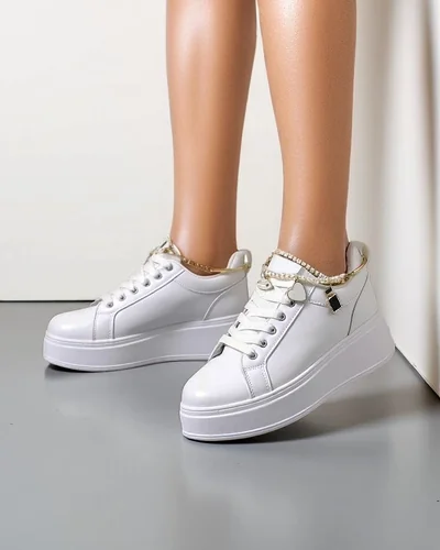 Royalfashion Pantofi sport cu talpă înaltă pentru femei Helsas