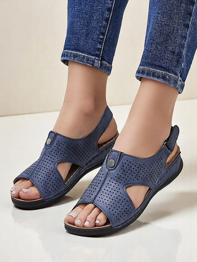 Royalfashion sandale decupate pentru femei Leminni