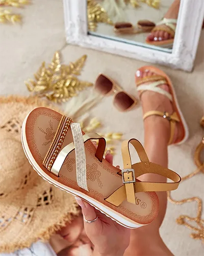 Royalfashion Sandale Eloos pentru femei