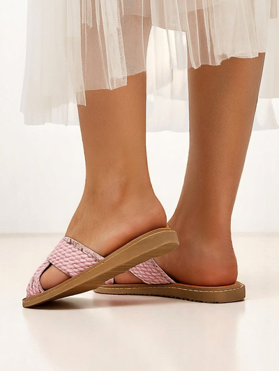 Sandale de femei Royalfashion cu bretele împletite Bornes