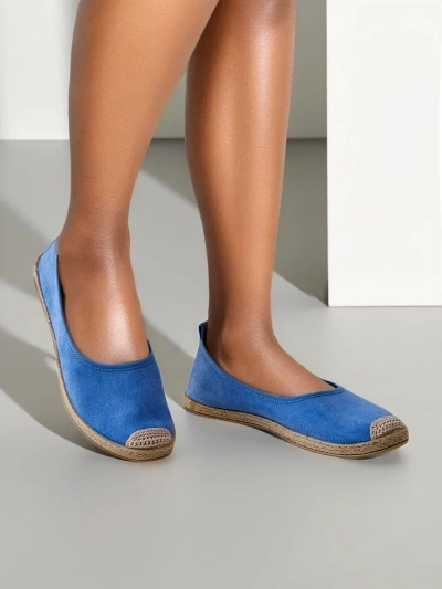 Espadrile ecologice din microfibră Royalfashion pentru femei Aroles