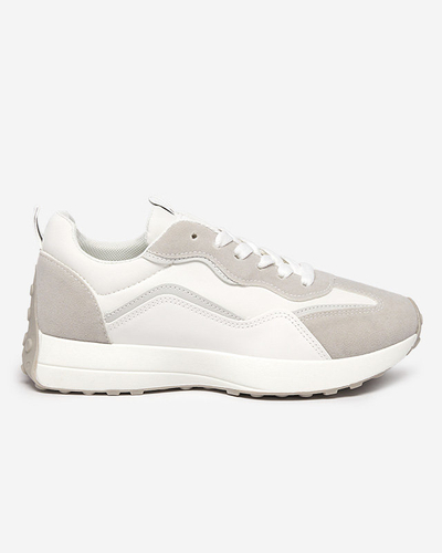 Pantofi de damă albi Qsially- Încălțăminte