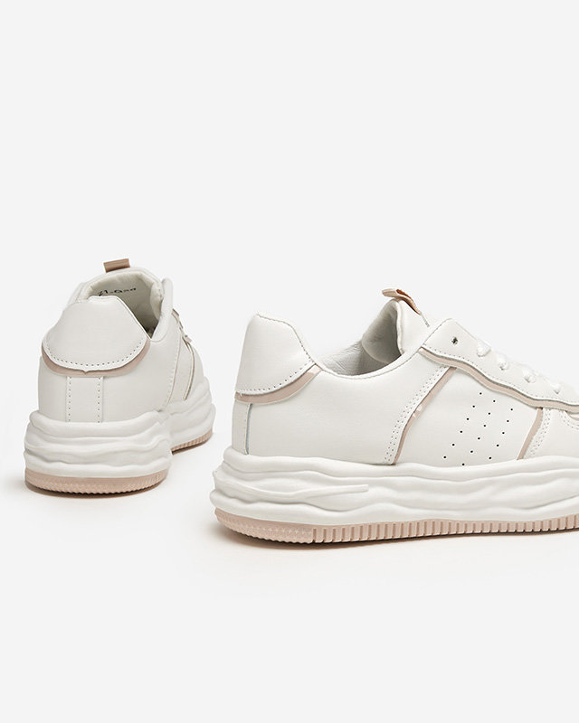 OUTLET Pantofi sport dama bej cu insertii Dekavi - Incaltaminte