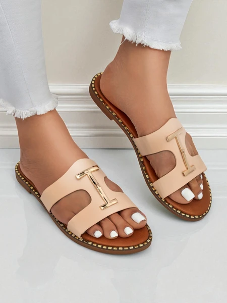 Royalfashion Sandale pentru femei cu talpă joasă Maya Louise