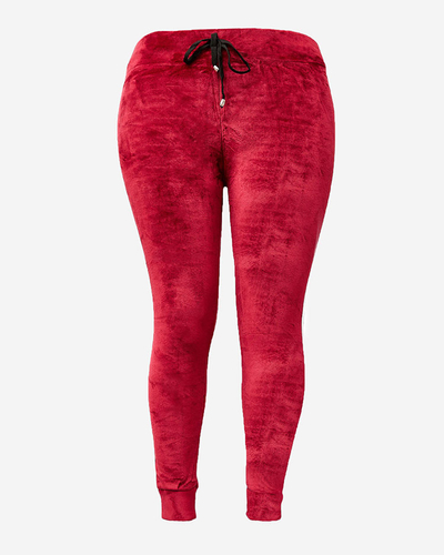 Royalfashion Pantaloni de trening izolat de damă, cu șnur