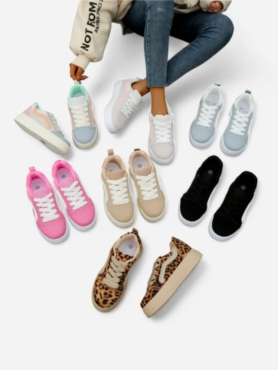 Royalfashion Pantofi sport cu platformă pentru femei Ensis