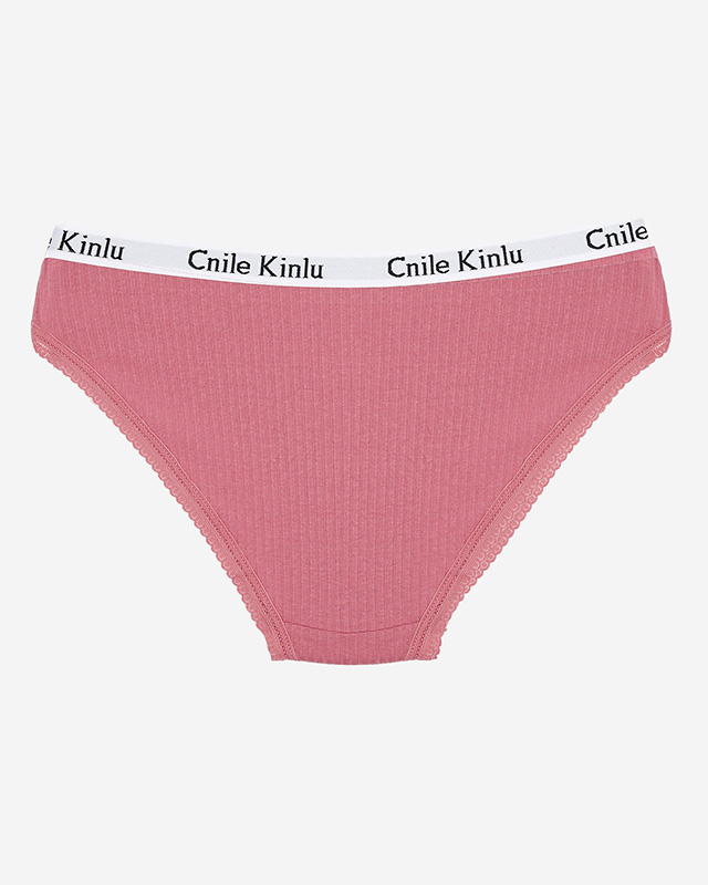 Chiloți de damă roz închis - Lenjerie intimă