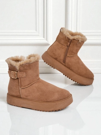 Royalfashion Kratke buti a'la snegovci ženske Winter Crest