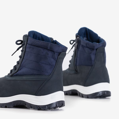 Cizme de zăpadă pentru copii albastru-maritim Miuro - Încălțăminte