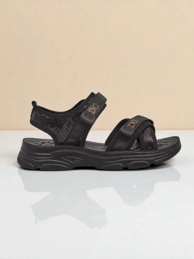 Royalfashion Sandale de damă cu paiete ShineStep