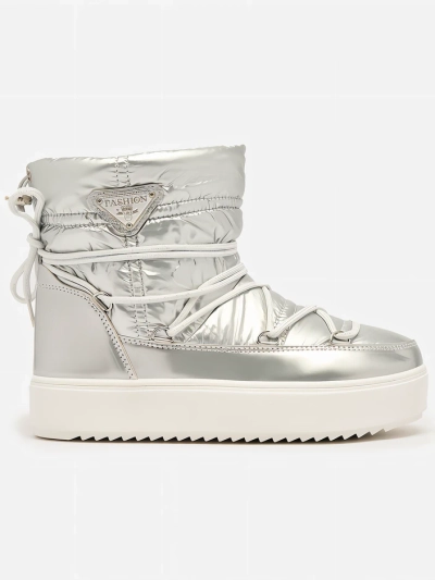 Royalfashion cizme de zăpadă a'la Silver Vevnose slip-on boots a'la pentru femei
