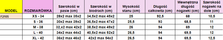 Długie, ciemnoniebieskie jeansy z cyrkoniami Alison- Spodnie