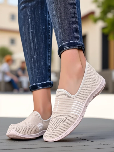 Royalfashion Pantofi sport pentru femei, tip slip-on, Ollabes