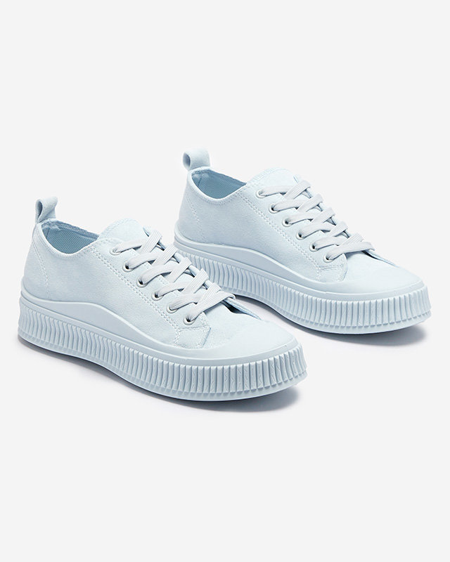 Adidași sport pentru femei albastru deschis Dollof- Footwear