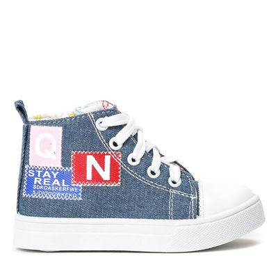 Dziecięce niebieskie trampki Diseey - Obuwie