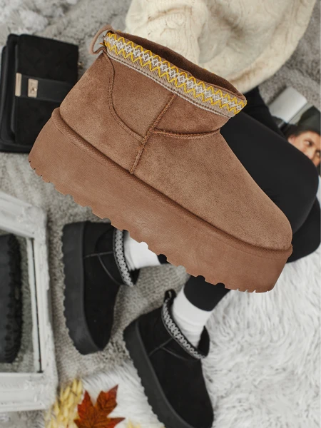 Cizme scurte de damă tip snowboots Nymeria