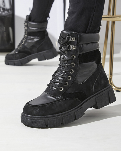 Cizme de vânătoare izolate pentru femei negre Kasemi- Footwear