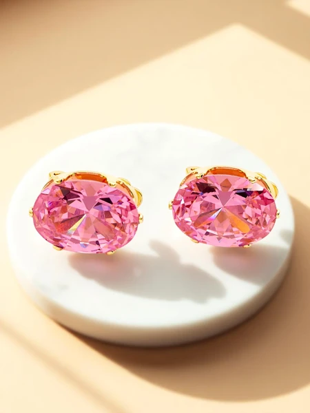 Royalfashion Cercei clip-on pentru femei cu cristale