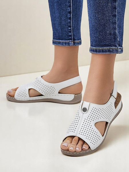 Royalfashion Sandale decupate pentru femei Leminni