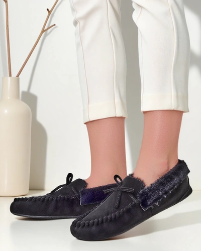 Mocasi pentru femei Royalfashion cu blană Ahtikes