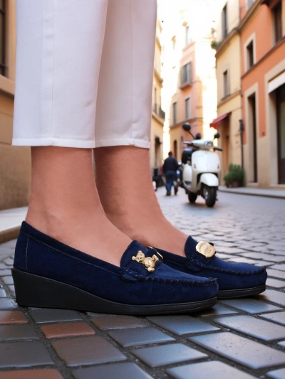 Royalfashion Loafers pentru femei pe o talpă joasă Mollan