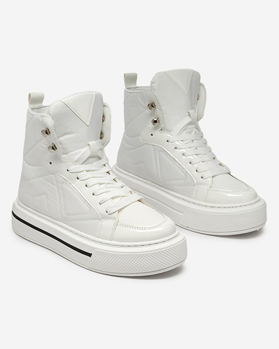 OUTLET Tenisi sport dama albi Asmako- Incaltaminte