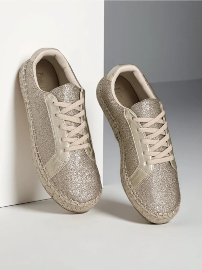 Royalfashion Sneakers pentru femei cu sclipici Sercele