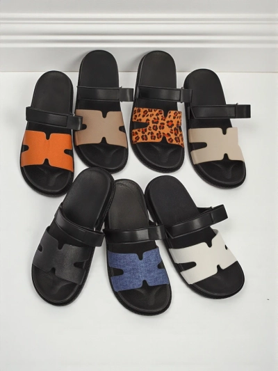 Royalfashion Papuci de damă din piele ecologică FlexiComfi