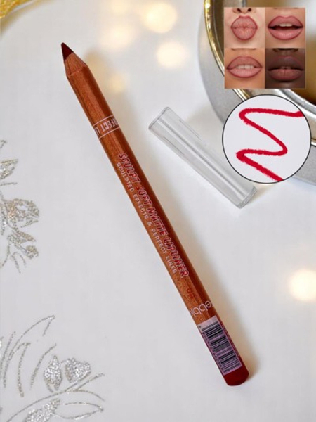 Creion de buze roz prafuit