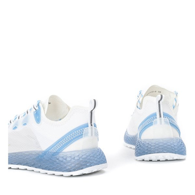 Sznurowane buty sportowe w kolorze niebieskim Farssa - Obuwie