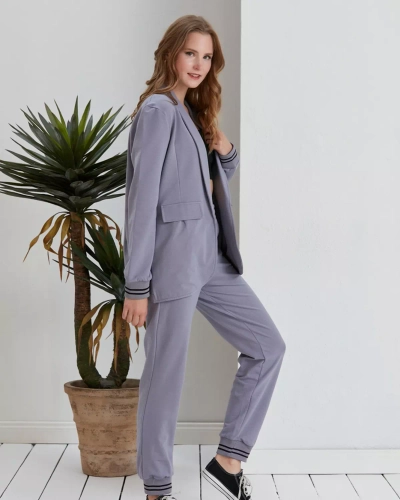 Royalfashion Purple Set de 2 piese pentru femei