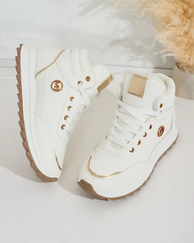 Royalfashion Adidași de damă încălțați cu blană Casill