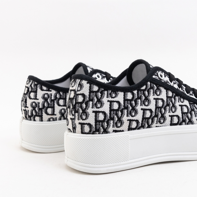 Adidași pentru femei cu model negru Mieko - Încălțăminte