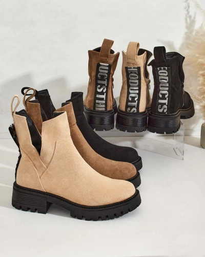 Royalfashion Cizme de damă cu decupaj Gorgie