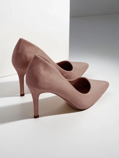 Pompe ecologice din suede pentru femei Royalfashion Scazze