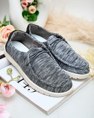 Royalfashion Pantofi cu șiret pentru femei Seleptes Lace-up Half Shoes