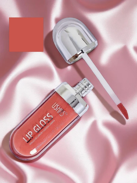 USHAS Gloss de buze cu sclipici culoare Roz Intens