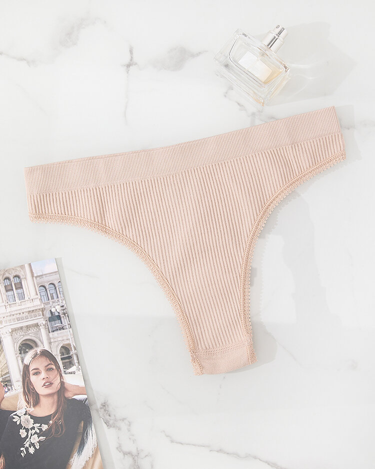 Royalfashion Chiloți sutien bej pentru femei