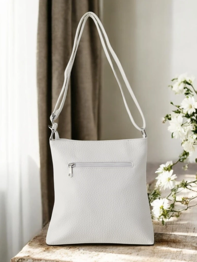 Royalfashion Geantă de mână casual pentru femei, fabricată din piele ecologică